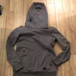 Volcom funnel neck hoodie